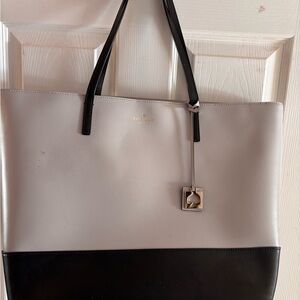Kate Spade Black and Cream Tote Bag